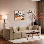 Stellar - 3 Piece 114" Upholstered Modular Sofa