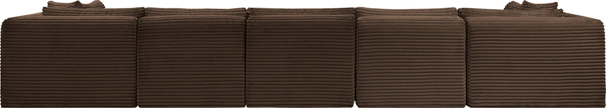 Shaggy - 7 Piece Modular U-Shaped Armless Sectional