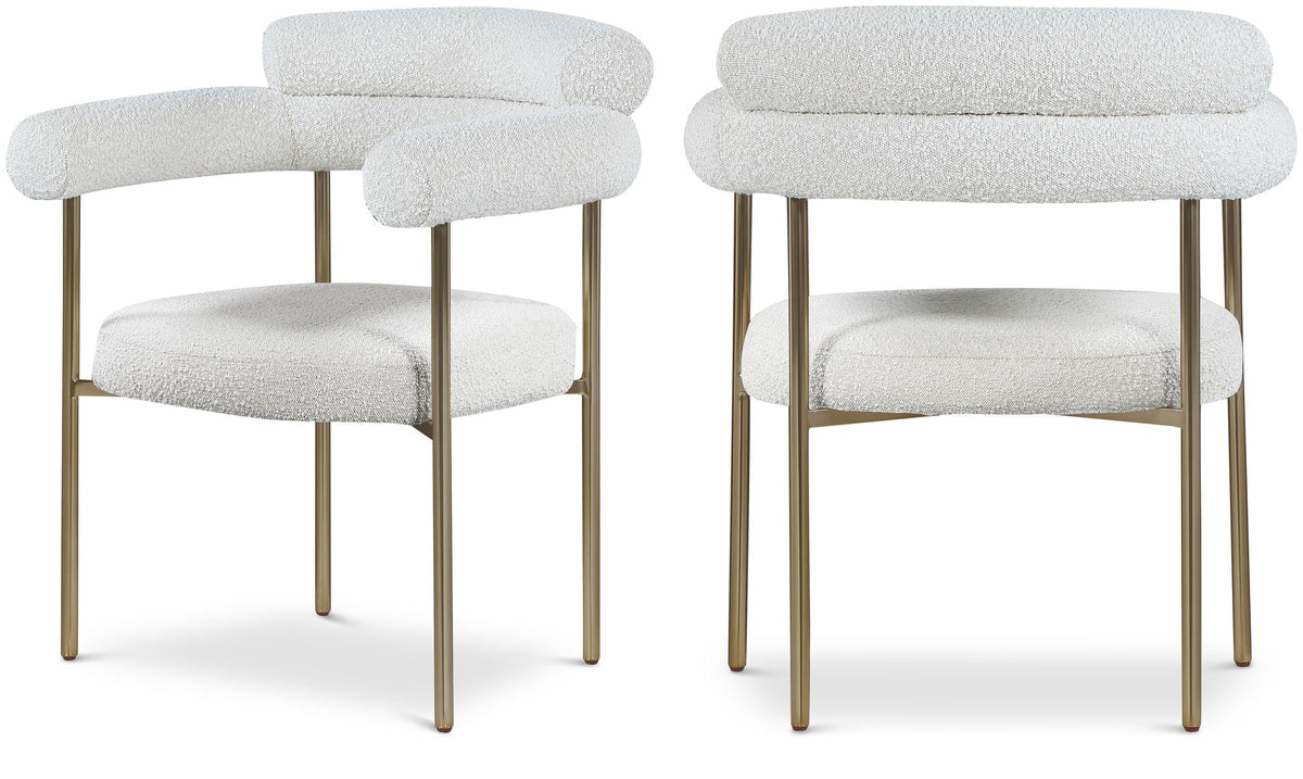 Blake - Boucle Fabric Dining Chair (Set of 2)