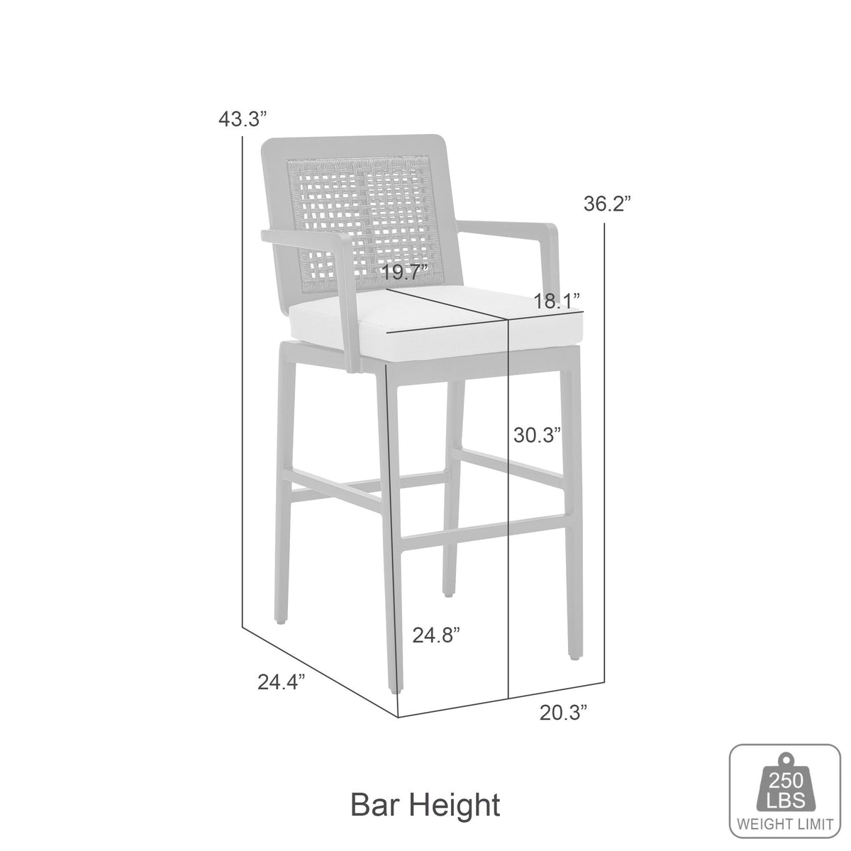 Avila - Outdoor Stool