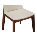 Deco - PVC Dining Chair (Set of 2) - Cream White