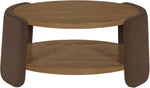 Wren - Velvet And Oak Veneer Coffee Table