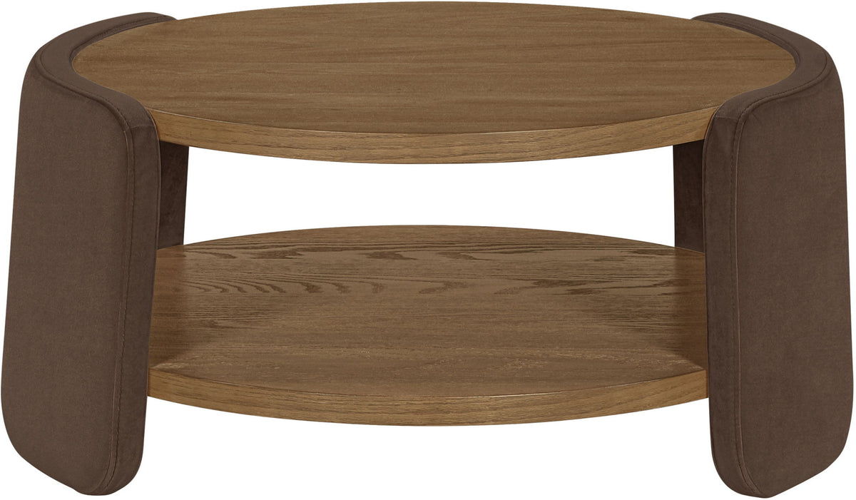 Wren - Velvet And Oak Veneer Coffee Table