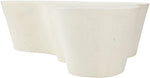Monza - Concrete And Fiberglass Indoor / Outdoor Coffee Table - Cream