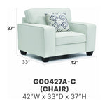 Glory Furniture - Barbara - Chair