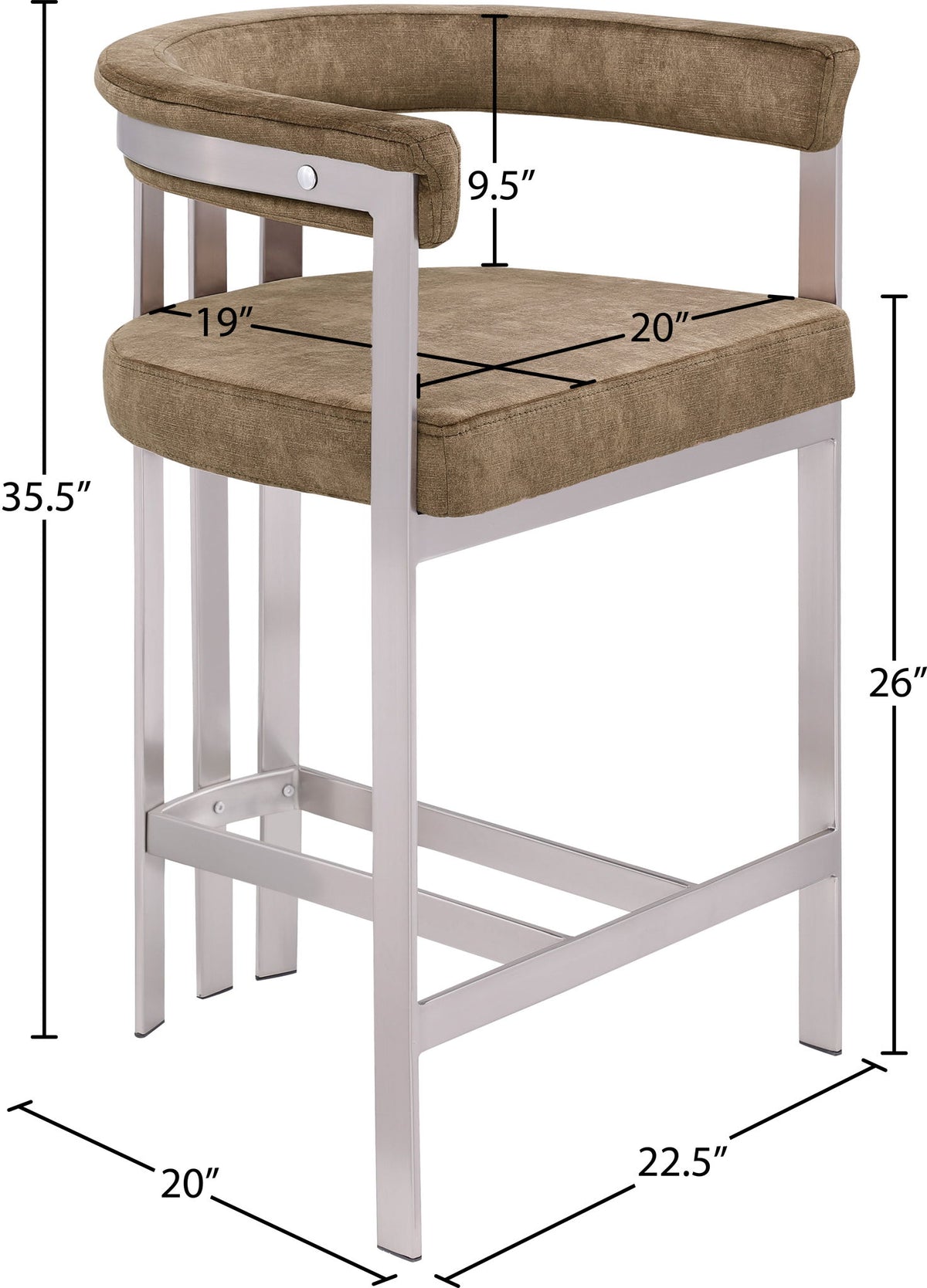 Marcello - Counter Stool (Set of 2)