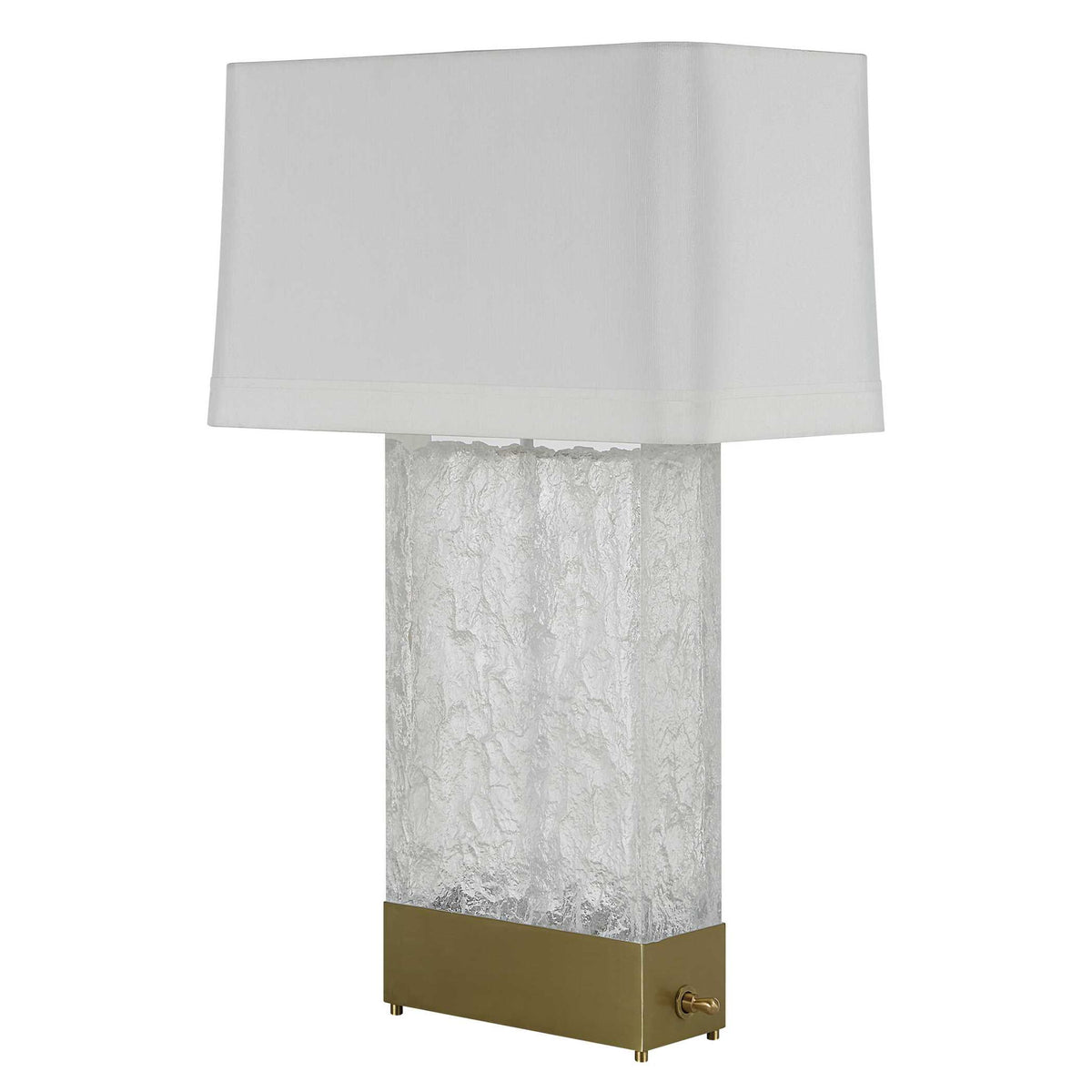 Lit Glacier - Table Lamp - White