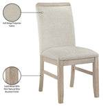 Ananda - Fabric Upholstered Dining Chair (Set of 2)