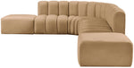 Arc - Velvet 7 Piece Corner Modular Sofa