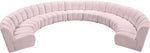 Infinity - 9 Piece Velvet Modular Sectional