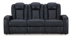 Fyne-dyme - Power Reclining Sofa With Adj Headrest