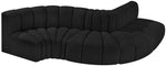 Arc - Boucle Fabric 5 Piece Modular Sofa