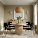 Velora - Upholstered Dining Chair (Set of 2) - Natural Base
