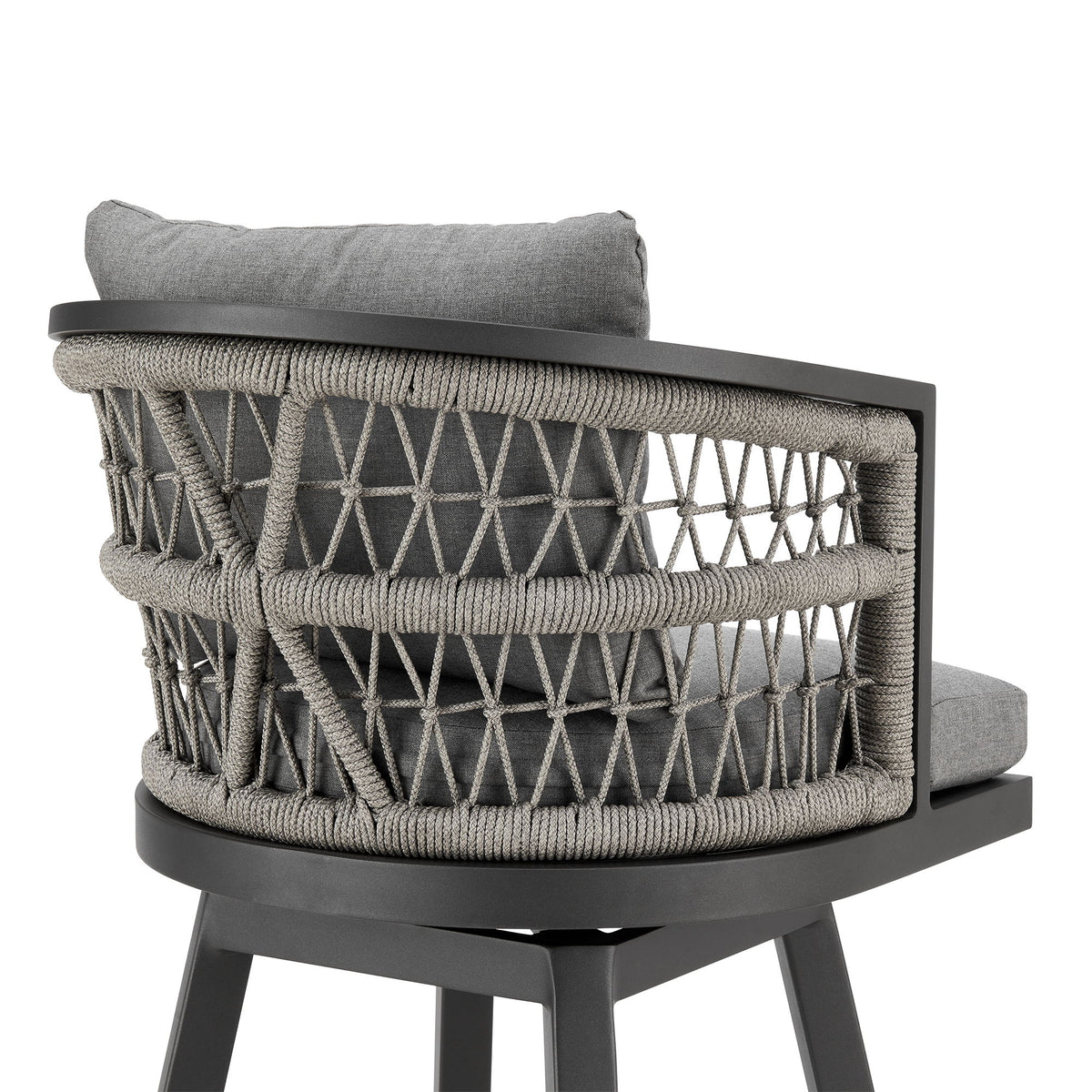 Zella - Outdoor Patio Swivel Counter Stool Set