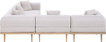 Laguna - 5 Piece 106.5" Upholstered Outdoor Patio Modular Sectional