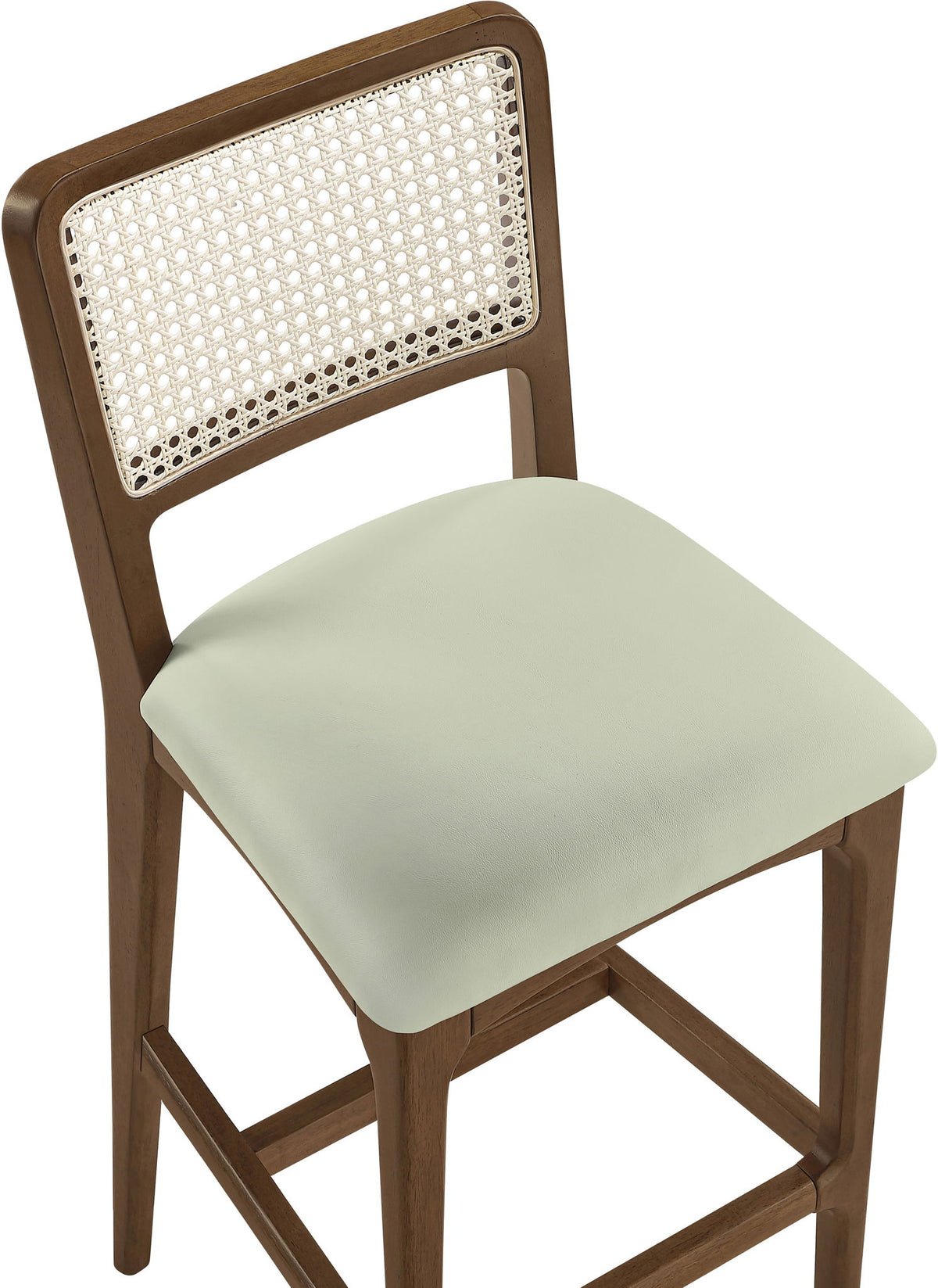 Atrium - Upholstered Bar Stool (Set of 2) - Brushed Brown Frame
