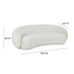 Kendall - Velvet Sofa