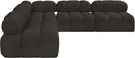 Ames - 5 Piece Fabric Modular Corner Sectional