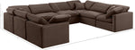 Indulge - Velvet 8 Piece Modular Sectional