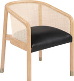 Sylvan - Vegan Leather Dining Chair (Set of 2) - Natural Frame