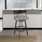 Lacey - Swivel Counter Stool - Black