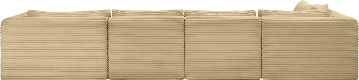 Shaggy - 5 Piece Modular U-Shaped Sectional