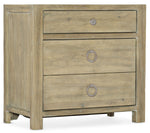 Surfrider - 3-Drawer Nightstand - Light Brown