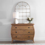 Barwell Arch - Window Mirror - Pearl Silver