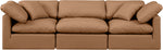 Indulge - Faux Leather 3 Seat Modular Sofa