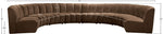 Infinity - 8 Piece Velvet Modular Sectional