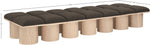 Pavilion - 14 Piece Modular Bench With Natural Base