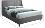 Eva - Velvet Bed