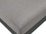 Nizuc - Outdoor Patio 3 Seat Modular Sofa With Gray Frame