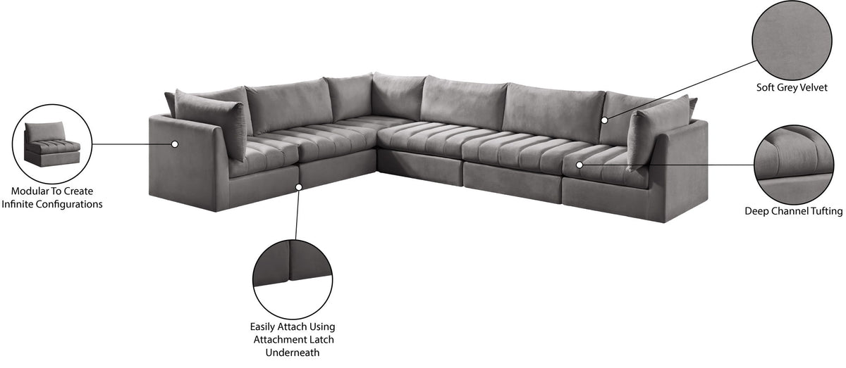 Jacob - 6 Pc. Modular Sectional