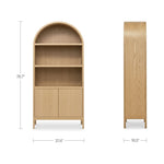 Wilde - Display Cabinet - Natural