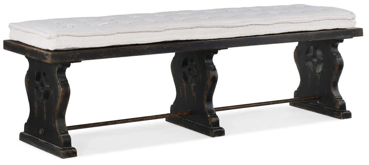 Ciao Bella - Bench - Beige / Black