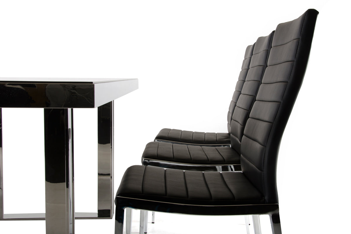 Courtland Modern Stainless Steel Dining Table by VIG Furniture - View 3