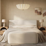 Graceland - Faux Mohair Bench