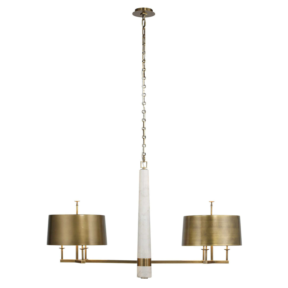 Double Shot - Pendant - Light Antique Brass