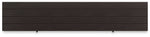 Darborn - XL TV Stand W/Fireplace Option - Gray / Brown