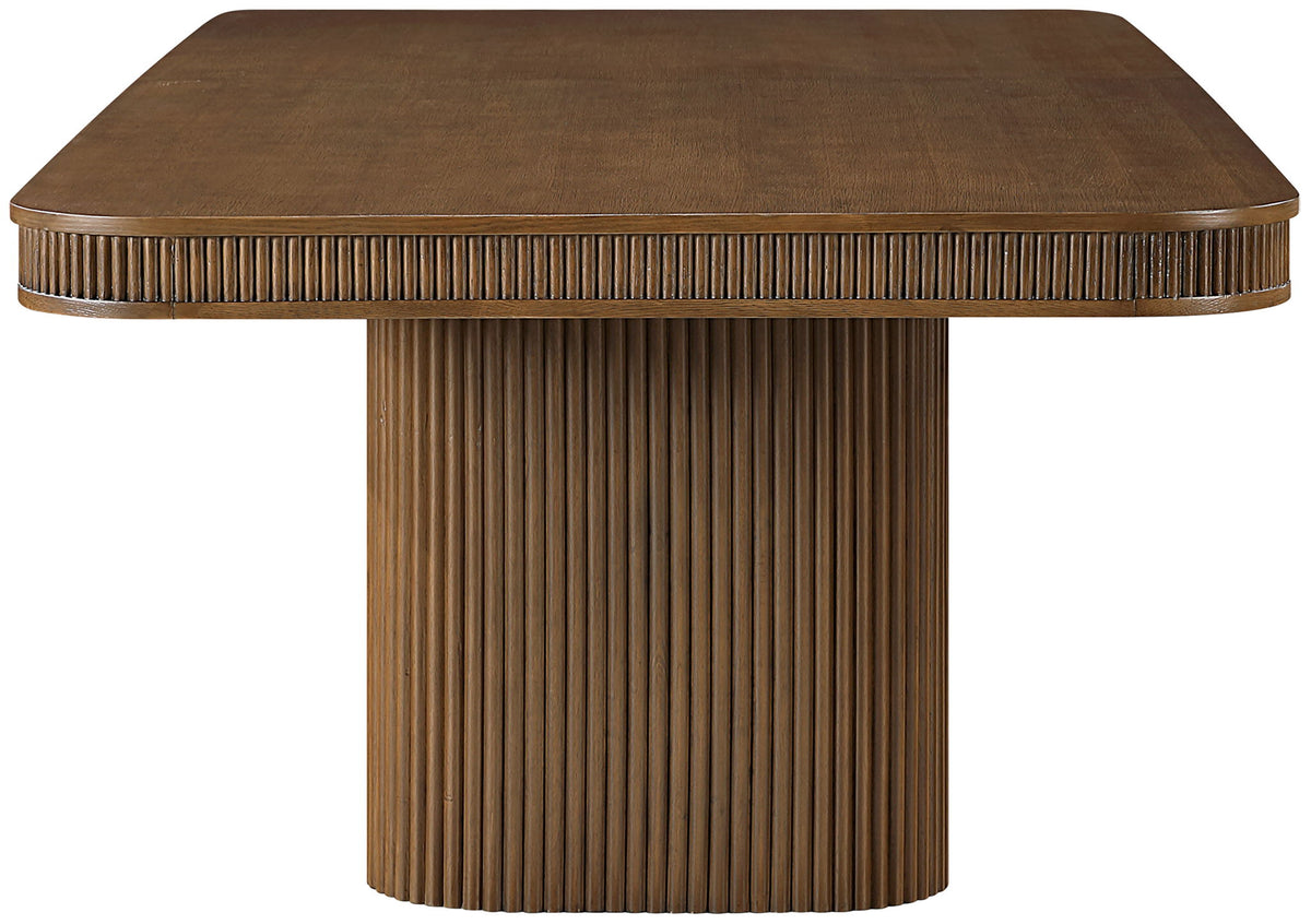 Mohari - Solid Wood And Oak Veneer 112" / 160" Dining Table