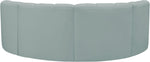 Arc - Faux Leather 4 Piece U-Shaped Modular Sofa