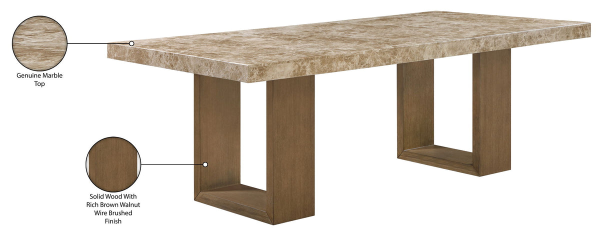 Ananda - 84" Marble Dining Table