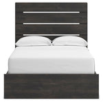 Hollivern - Panel Bed With Storage