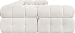 Ames - 7 Piece Boucle Fabric Modular Sectional