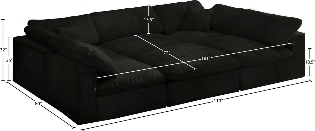 Cozy - 6 Piece Modular Sectional
