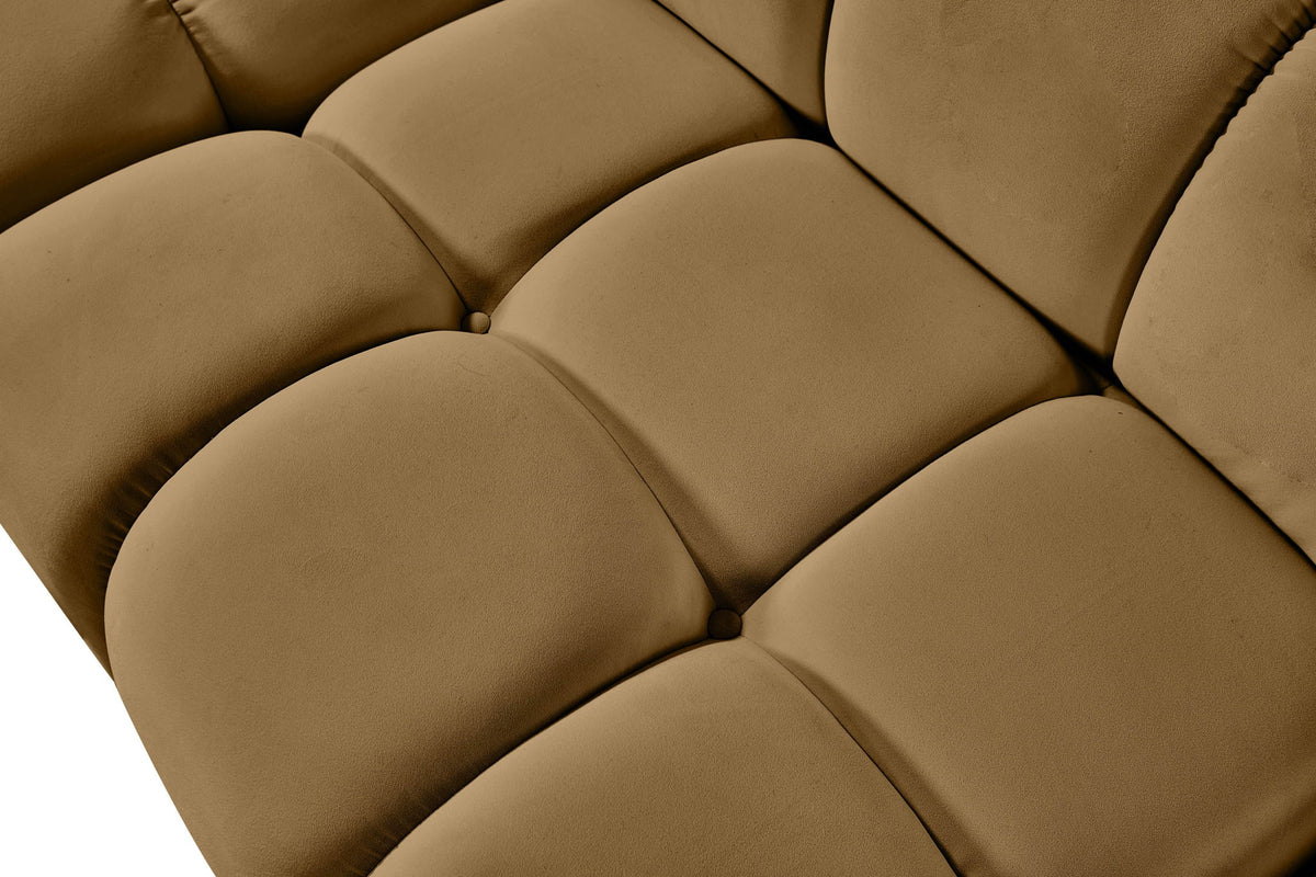 Orin - Velvet 5 Piece Modular Sectional