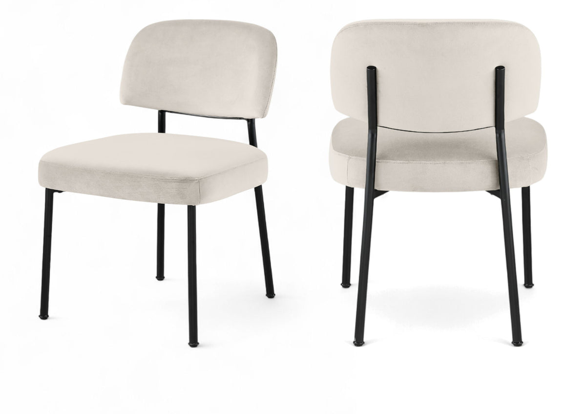 Zarelle - Performance Fabric Upholstered Dining Chair (Set of 2)