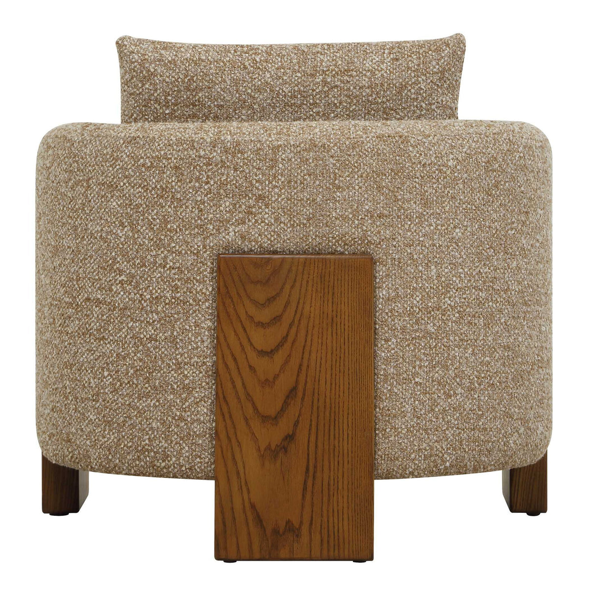 Halligan - Upholstered Accent Chair - Brown