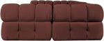 Orin - U-Shaped Velvet 6 Piece Modular Sectional
